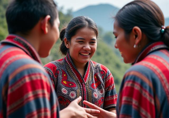 Cultural immersion with Igorot community