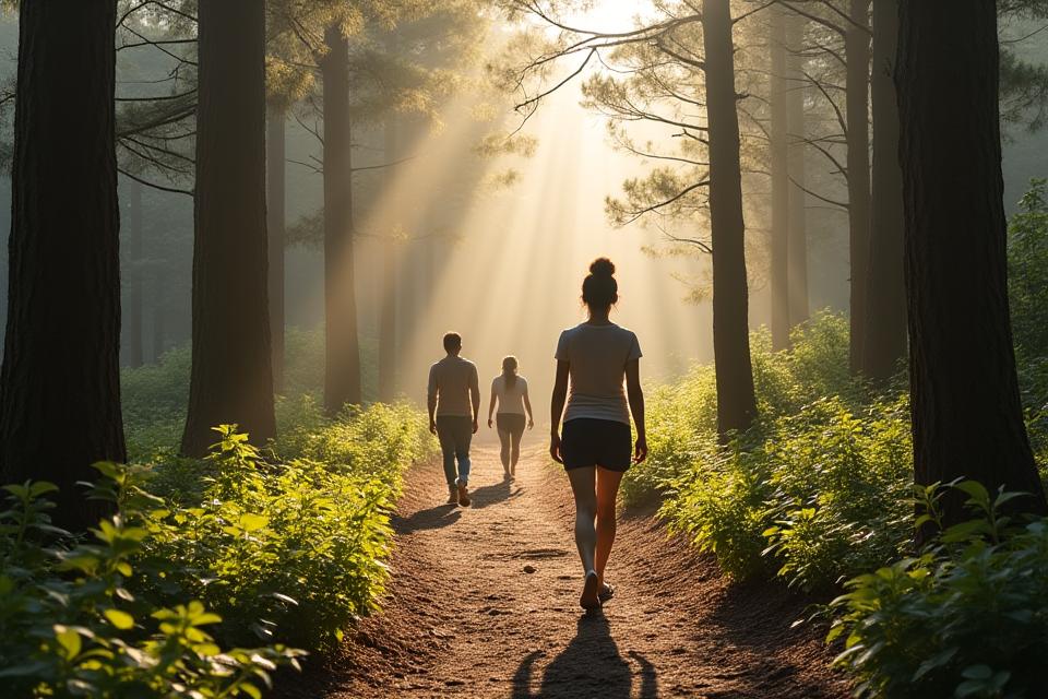Wellness hiking experience sa Baguio